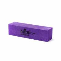 Баф-брусок Nice for you 180/180 Фиолетовый