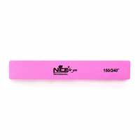 Баф прямоугольный Nice for you 150/240 Розовый