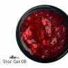 Стар гель Nice for you Star gel №08 Красный 5 г