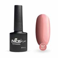 Гель-лак Nice for you Основная №167 Пудро-розовый 8.5 г