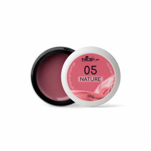 Жидкий гель Nice for you Liquid gel Nature Silk №05 Лилово-розовый 30 г