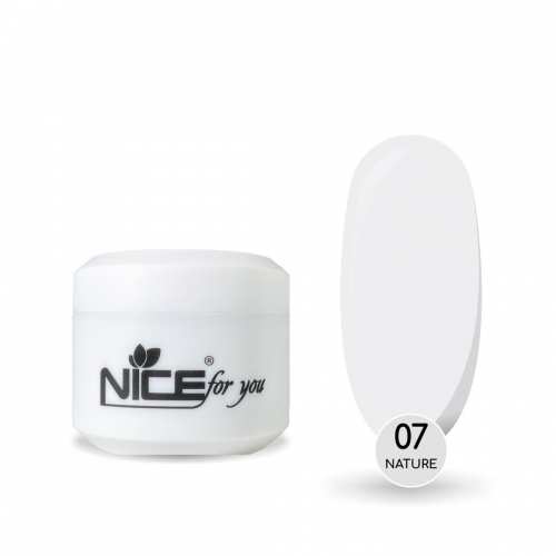 Жидкий гель Nice for you Liquid gel Nature Сlear №07 Прозрачный 30 г