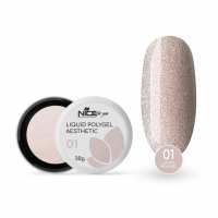 Жидкий полигель Nice for you Aesthetic №1 Minimalist Кремовый 30 г