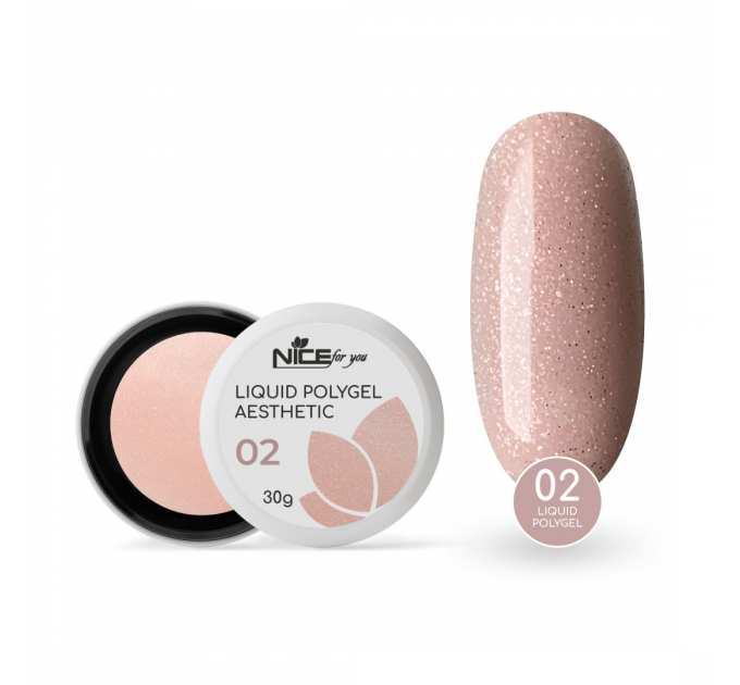 Жидкий полигель Nice for you Aesthetic №2 Harmonious Какао 30 г