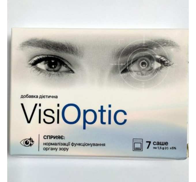 VisiOptic (ВізіОптік, ВизиОптик) нормалізація функціонування органу зору, 7 саше