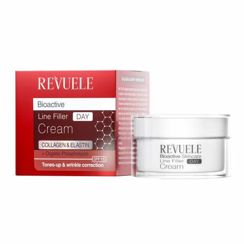 REV BIOACTIVE Collagen &amp; Elastin Line Filler Денний крем, 50 мл