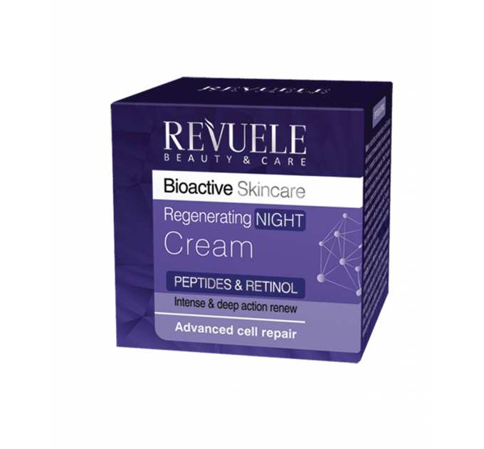 REV BIOACTIVE Peptids & Retinol Regenerating Нічний крем, 50 мл