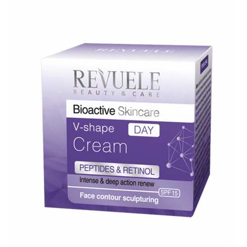 REV BIOACTIVE Peptids &amp; Retinol V-shape Денний крем SPF 15, 50 мл