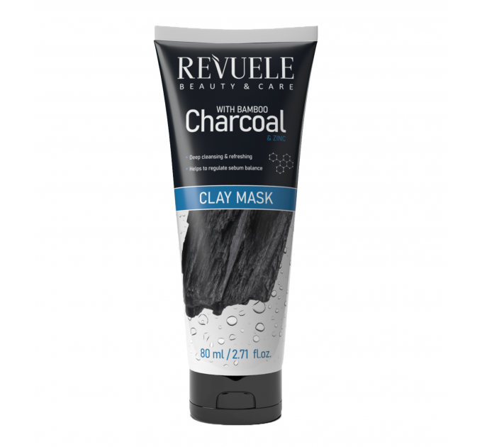 REV BAMBOO CHARCOAL Бамбукова маска з вугіллям, 80 мл