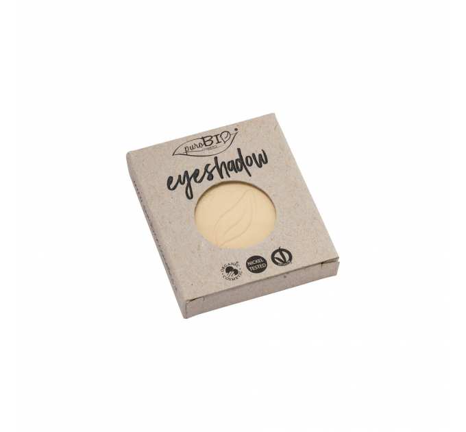 PuroBio ТІНІ для повік компактні_ тон 11 Banana Yellow/банановий матовий, 2,5 г REFILL