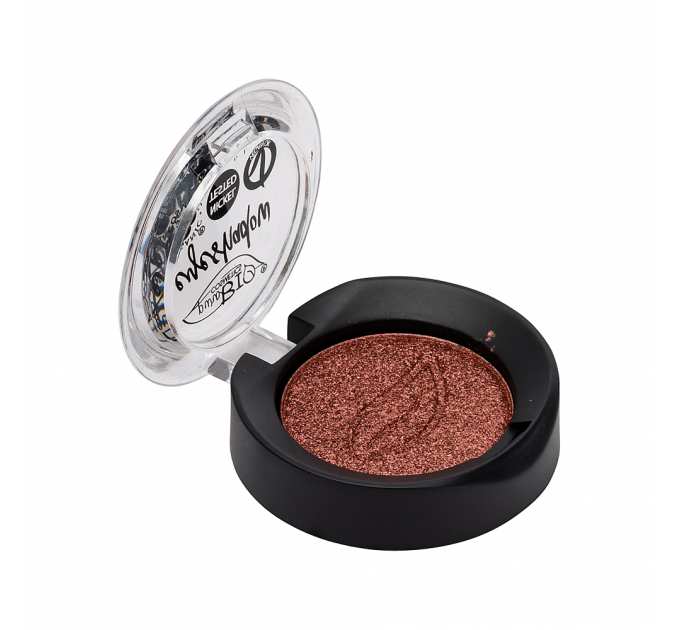 PuroBio ТІНІ для повік компактні_ тон 21 Red copper/червона мідь з шимером, 2,5 г