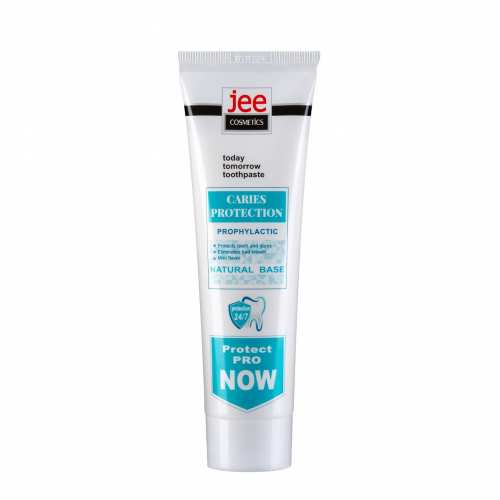 Профілактична зубна паста JEE COSMETICS Захист від карієсу (Caries Protection) 100 мл (туба, без коробки)