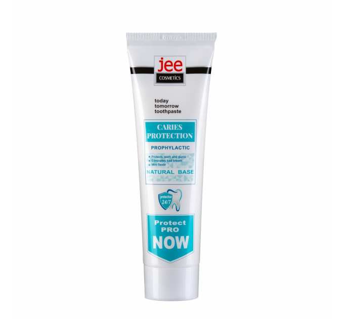 Профілактична зубна паста JEE COSMETICS Захист від карієсу (Caries Protection) 100 мл (туба, без коробки)