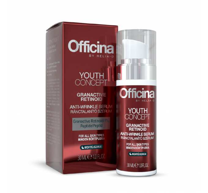 Helia-D Officina youth concept_ СИРОВАТКА проти зморщок Granactive Retinoid, 30 мл