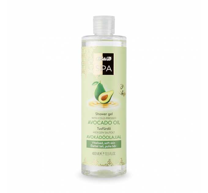 Helia-D Spa massage and shower gels_ ГЕЛЬ для душу з олією авокадо холодного віджиму, 400 мл