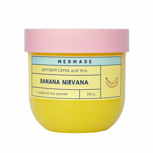 Цукровий скраб для тіла MERMADE Banana Nirvana 250 г