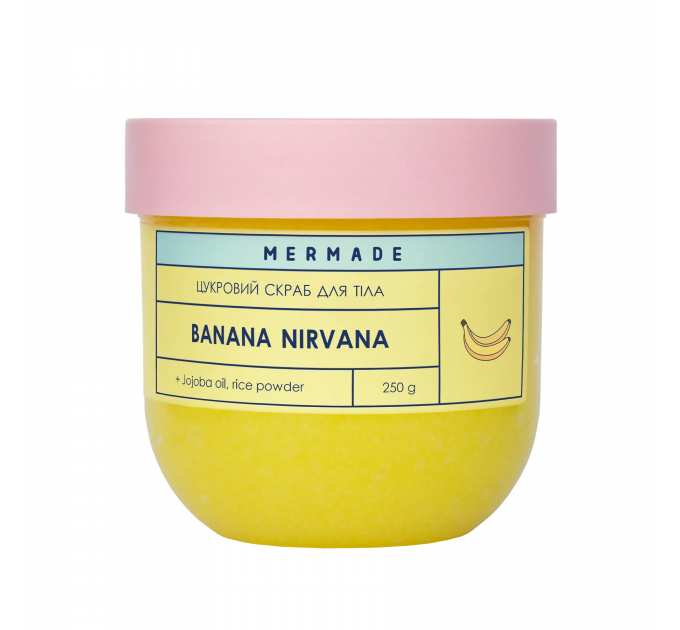 Цукровий скраб для тіла MERMADE Banana Nirvana 250 г