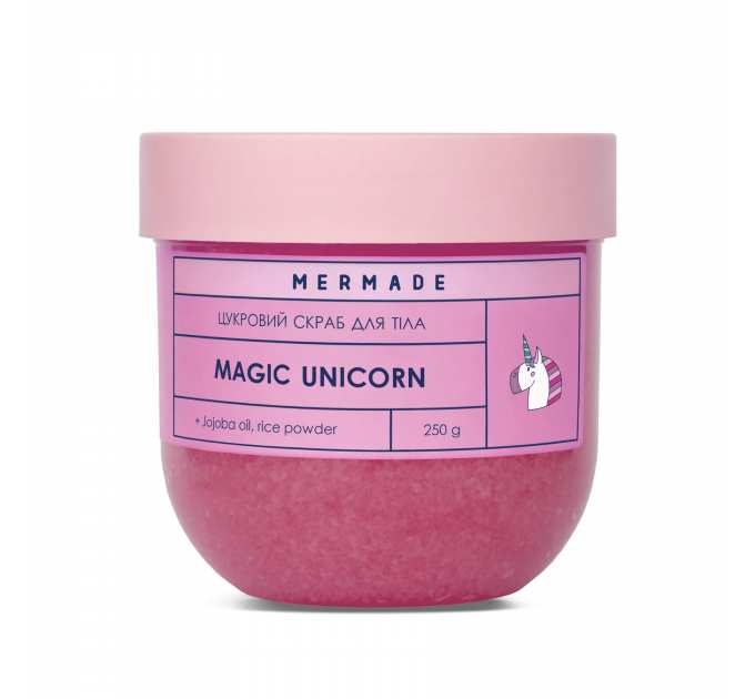 Цукровий скраб для тіла MERMADE Magic Unicorn 250 г