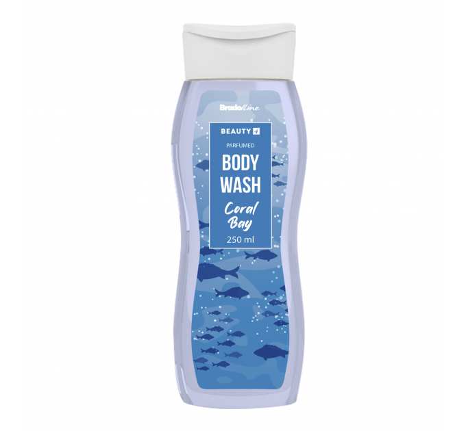 Bradoline Beauty 4 body_ ГЕЛЬ для душу Coral bay, 250 мл