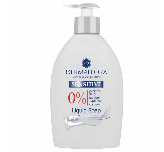 Dermaflora 0%_ МИЛО рідке Sensitive, 400 мл