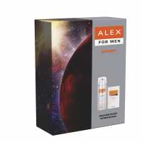 Bradoline Подарунковий набір_ Alex sport 2022 (ЛОСЬЙОН після гоління 100 мл + ПІНА для гоління 200 мл) Bradoline Подарунковий набір_ Alex sport 2022 (ЛОСЬЙОН після гоління 100 мл + ПІНА для гоління 200 мл)