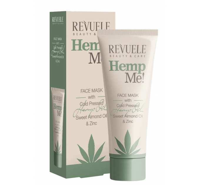 REV Hemp me! Маска для обличчя, 80 мл