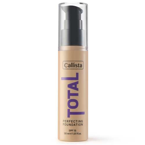 Callista Тональний крем TOTAL PERFECTING FOUNDATION SPF 15 тон 210 Cashmere Beige 30мл