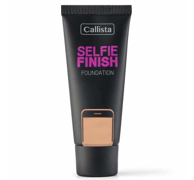 Callista Тональний крем SELFIE FINISH FOUNDATION SPF 15 тон 132 Light Beige 25мл