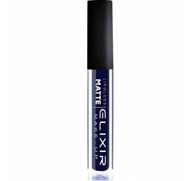 Рідка помада для губ матова Elixir Liquid Lip Matte тон 412 Blue Black