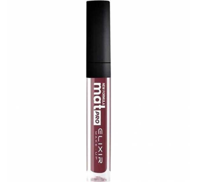 Рідка помада для губ матова Elixir Liquid Lip Mat Pro тон 463 Bid Dip Oruby