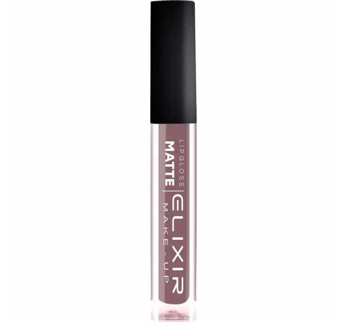 Рідка помада для губ матова Elixir Liquid Lip Matte тон 418 Nude Chestnut