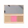 Контурна палітра Paese 3в1 Хайлайтер+рум'яна+бронзер Contour Palette Pink 9 г