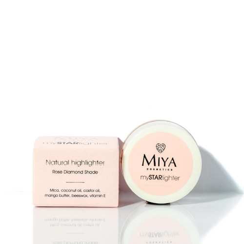 MIYA mySTARlighter Naturalny Хайлайтер кремовий, rose diamond (рожевий діамант) 4г