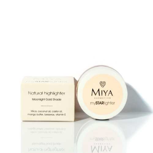 MIYA mySTARlighter Naturalny Хайлайтер кремовий, moonlight gold (місячне золото) 4г