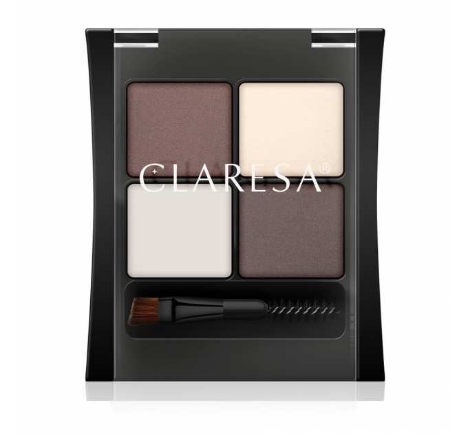 Набір для стилізації брів Claresa Pimp My Brow 02 Deep Brown