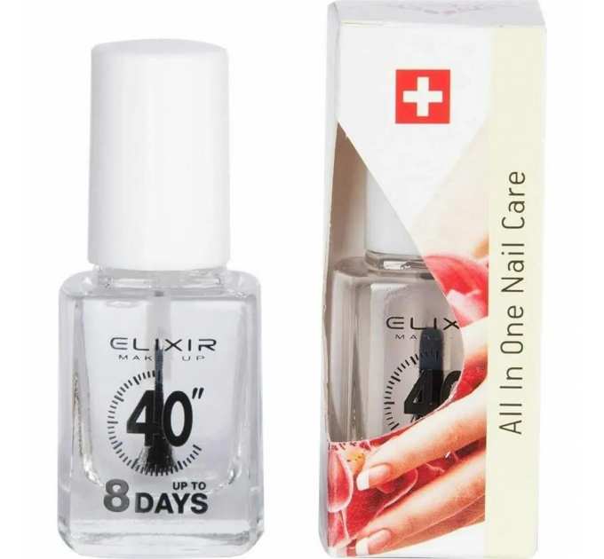 Засіб для зміцнення нігтів Elixir 5в1 All in One Nail Care