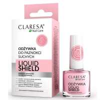 Кондиціонер для нігтів Claresa Liquid Shield Захист від ламкості Кондиціонер для нігтів Claresa Liquid Shield Захист від ламкості
