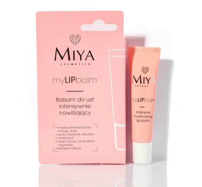 MIYA myLIPbalm Бальзам для губ інтенсивно зволожуючий 15мл