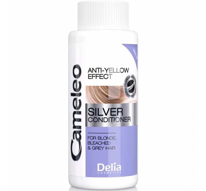 Кондиціонер для світлого волосся "Silver" (нейтралізатор жовтизни) Delia Cosmetics Cameleo Silver Conditioner 50 мл