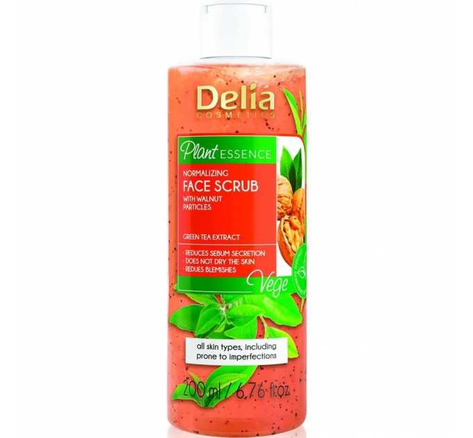 Скраб для обличчя Delia Plant Essence 200 мл