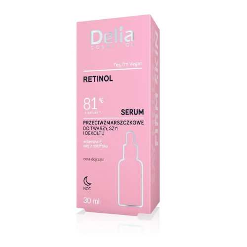 Сироватка проти зморшок Delia Serum з ретинолом