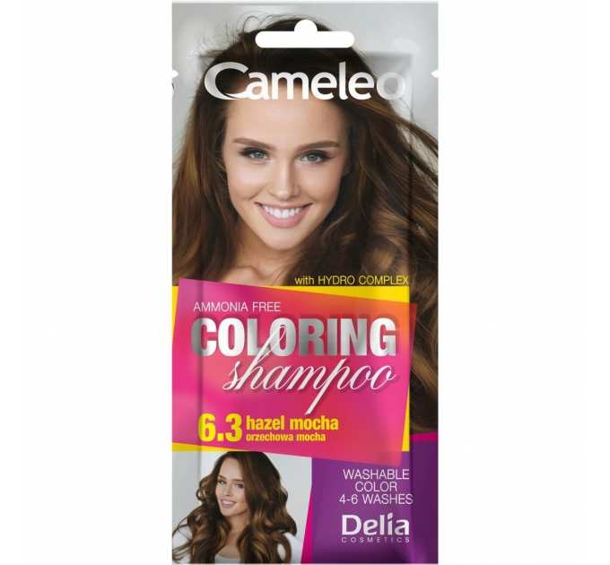 Відтінковий шампунь Delia Cameleo Colouning Shampoo Hazel Mocha