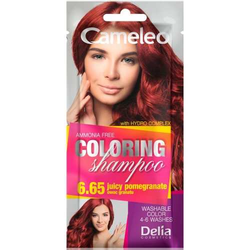 Відтінковий шампунь Delia Cameleo Colouning Shampoo Juicy Pomegranate