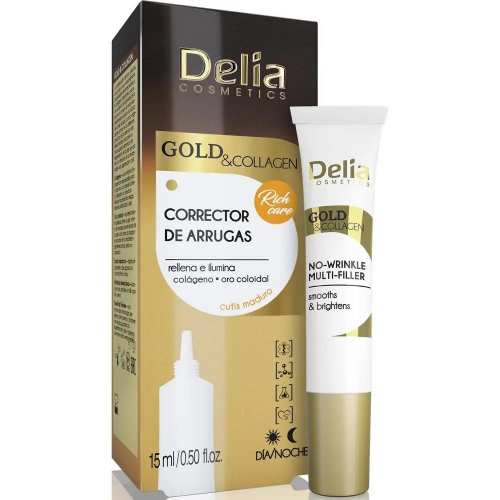 Мульти-філер проти зморшок Delia Gold&amp;Collagen No-Wrinkle Multi-Filler 15 мл