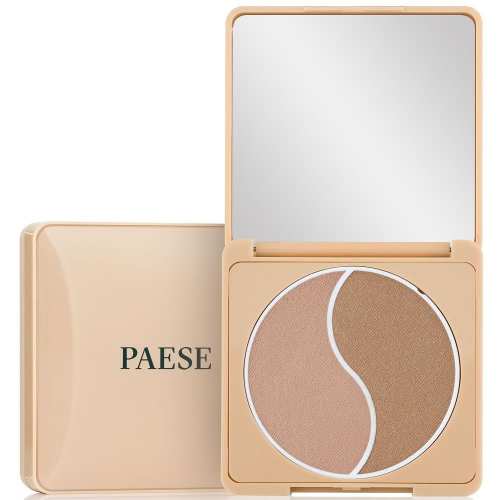 Бронзер-палетка Paese Self Glow Bronzer Light 2 в 1