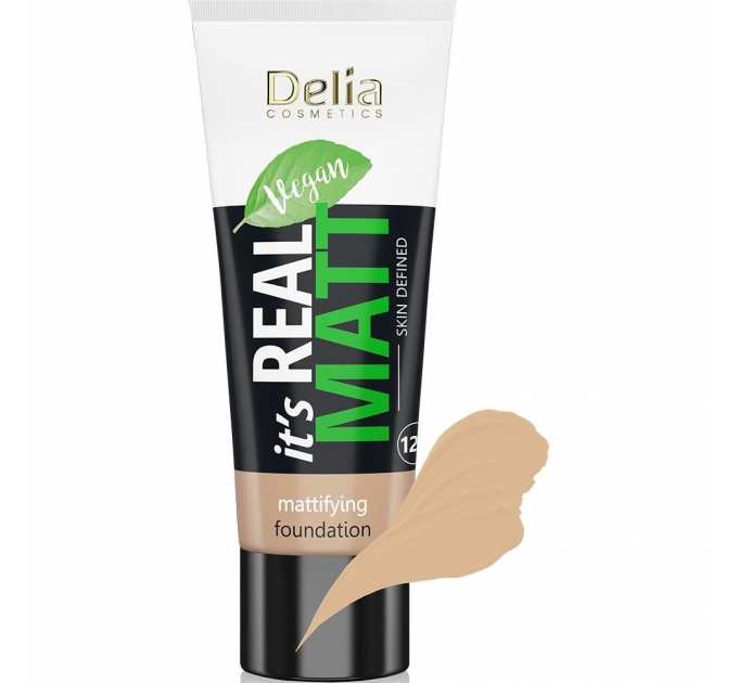 Тональний крем Delia Real Matt Natural 102