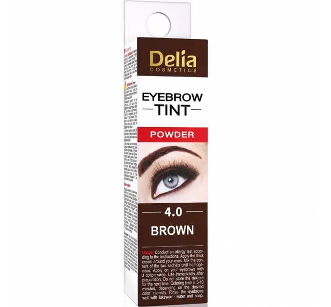 Фарба для брів Delia Eyebrow Expert Henna Traditional Хна Коричневий 2 мл