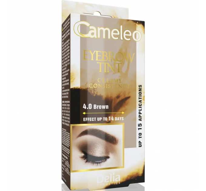 Крем-фарба для брів Delia Eyebrow Expert Cameleo Brown 15 мл