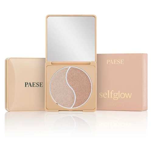 Хайлайтер-палітра Paese 2в1 Self glow Highlighter Ultra 6,5г