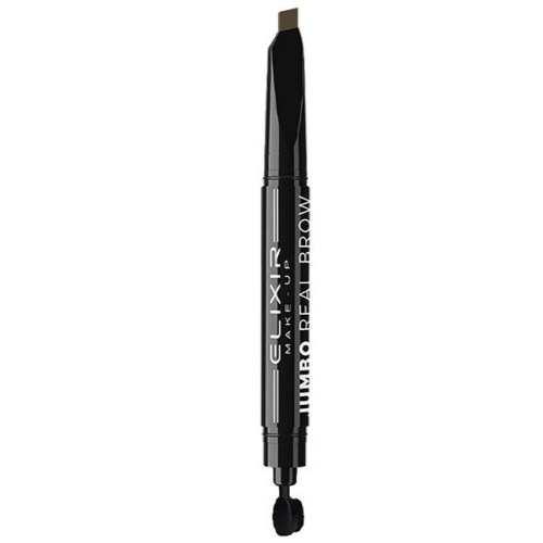 Олівець для брів Elixir Jumbo Real Brow Dark Brown тон 01